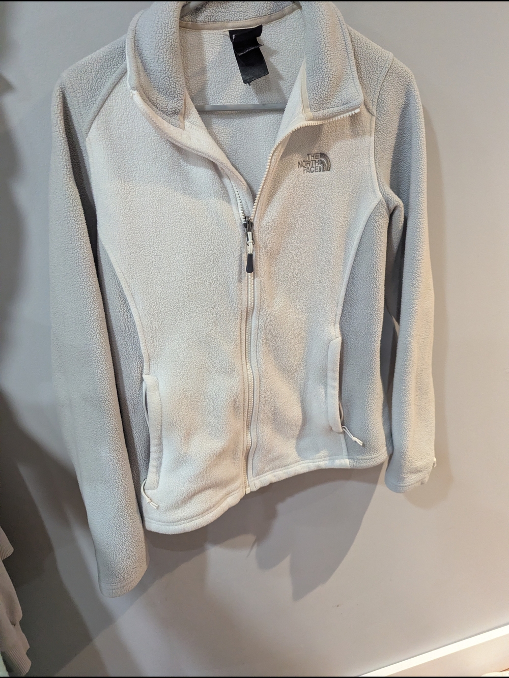 The North Face Light Gray Fleece Jacket